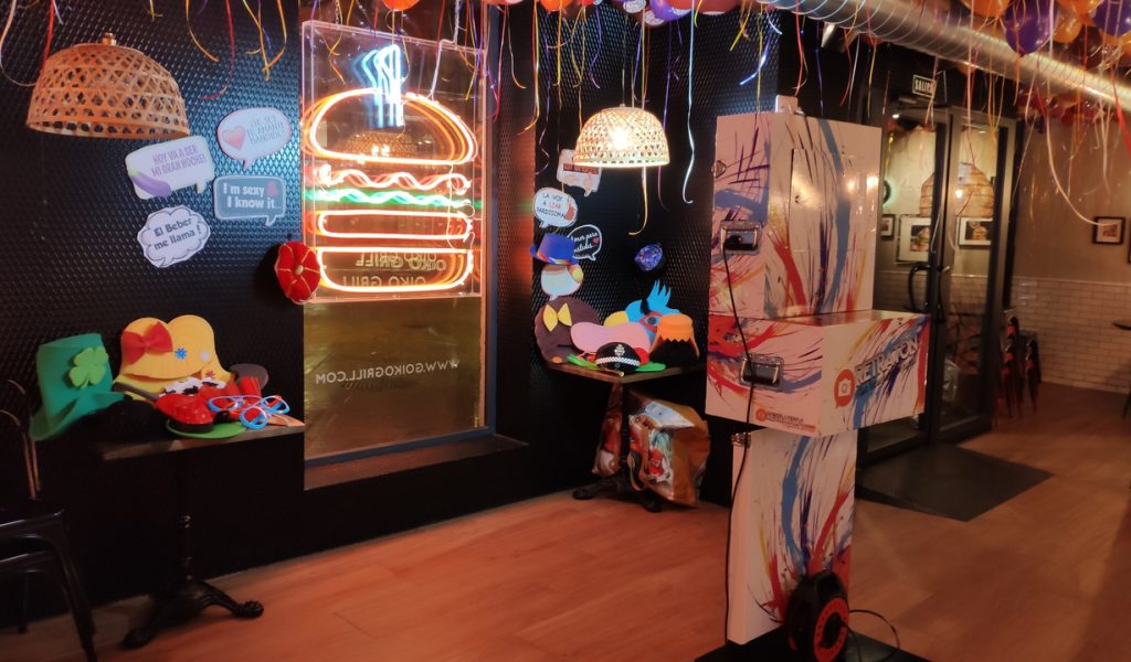 RETRATON en inauguración de Goiko Grill